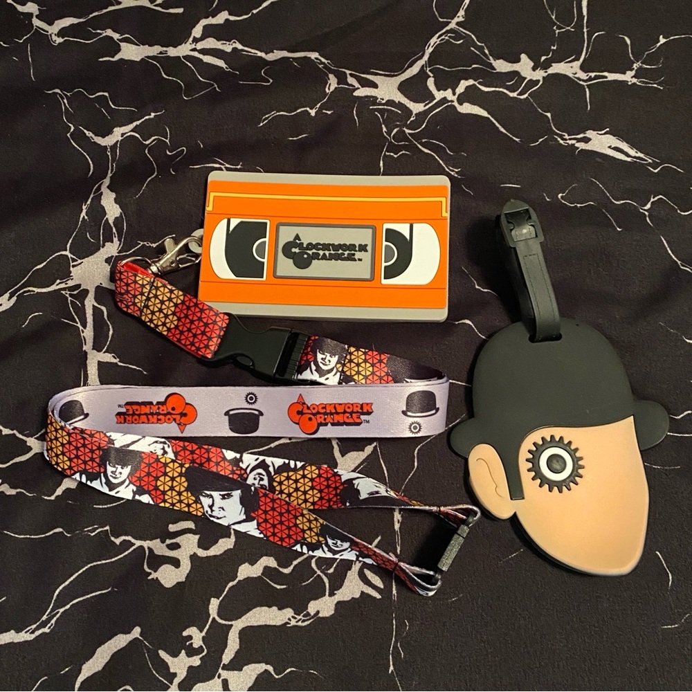 A Clockwork Orange ID Lanyard & Travel Luggage Tag